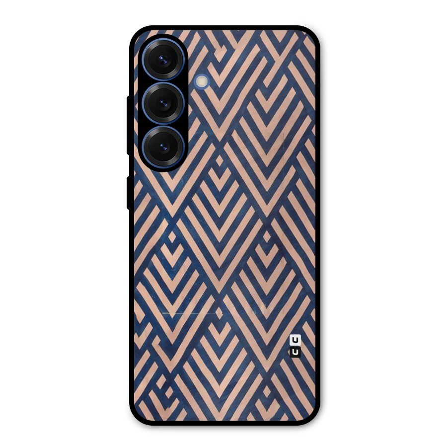 Diamond Blues Metal Back Case for Galaxy S25