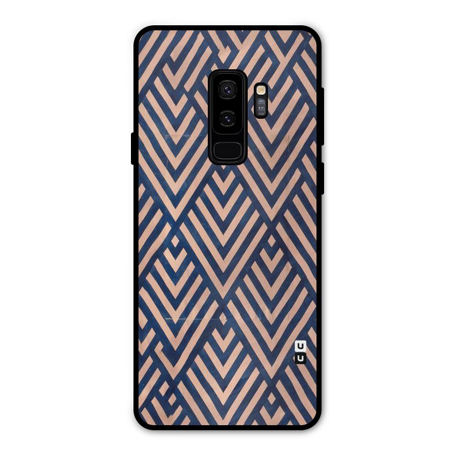 Diamond Blues Metal Back Case for Galaxy S9 Plus