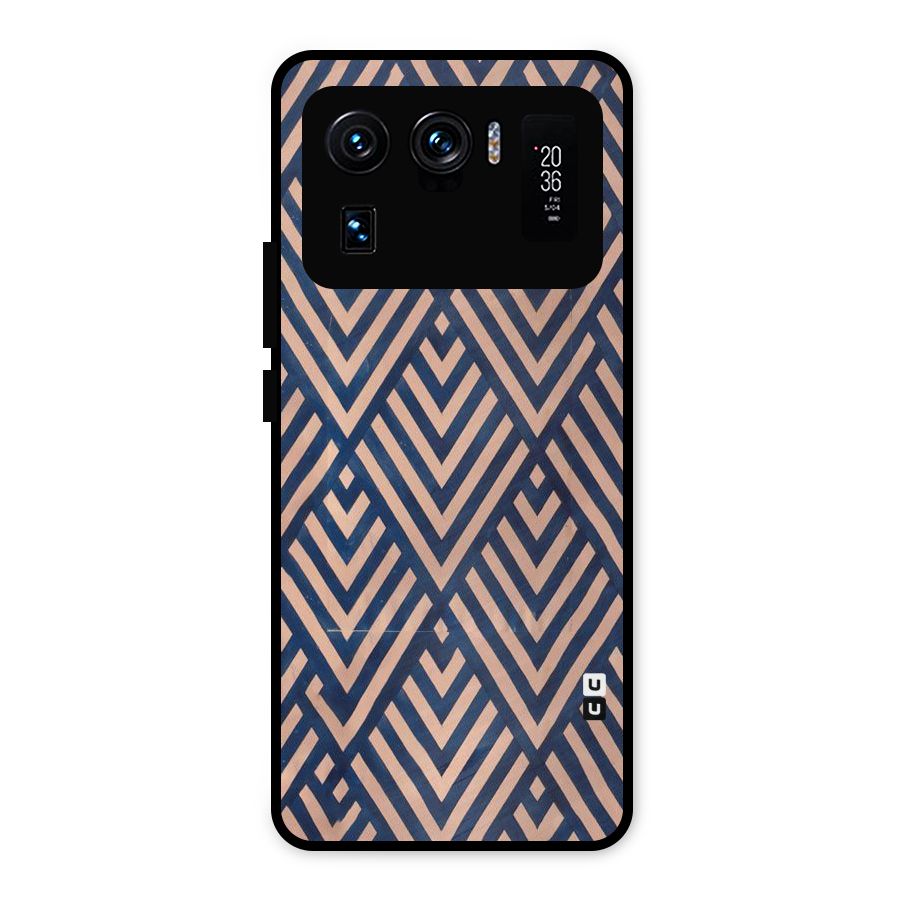 Diamond Blues Metal Back Case for Mi 11 Ultra