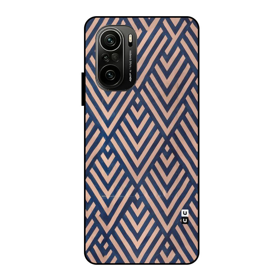 Diamond Blues Metal Back Case for Mi 11x