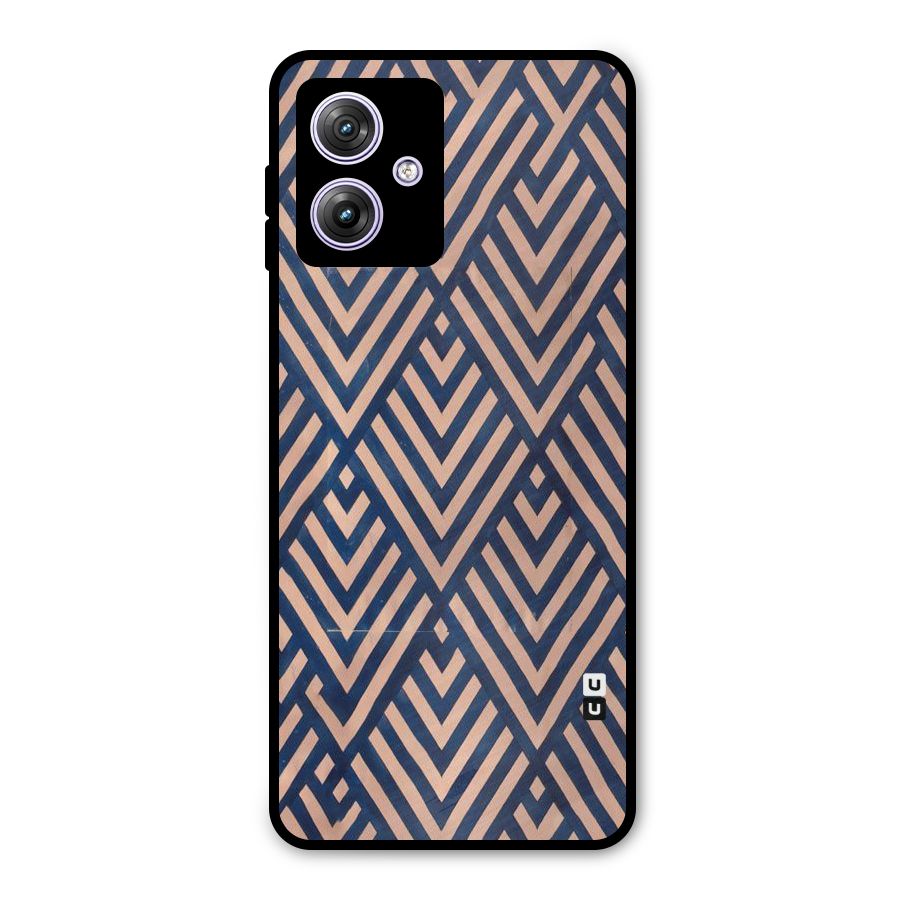 Diamond Blues Metal Back Case for Moto G64