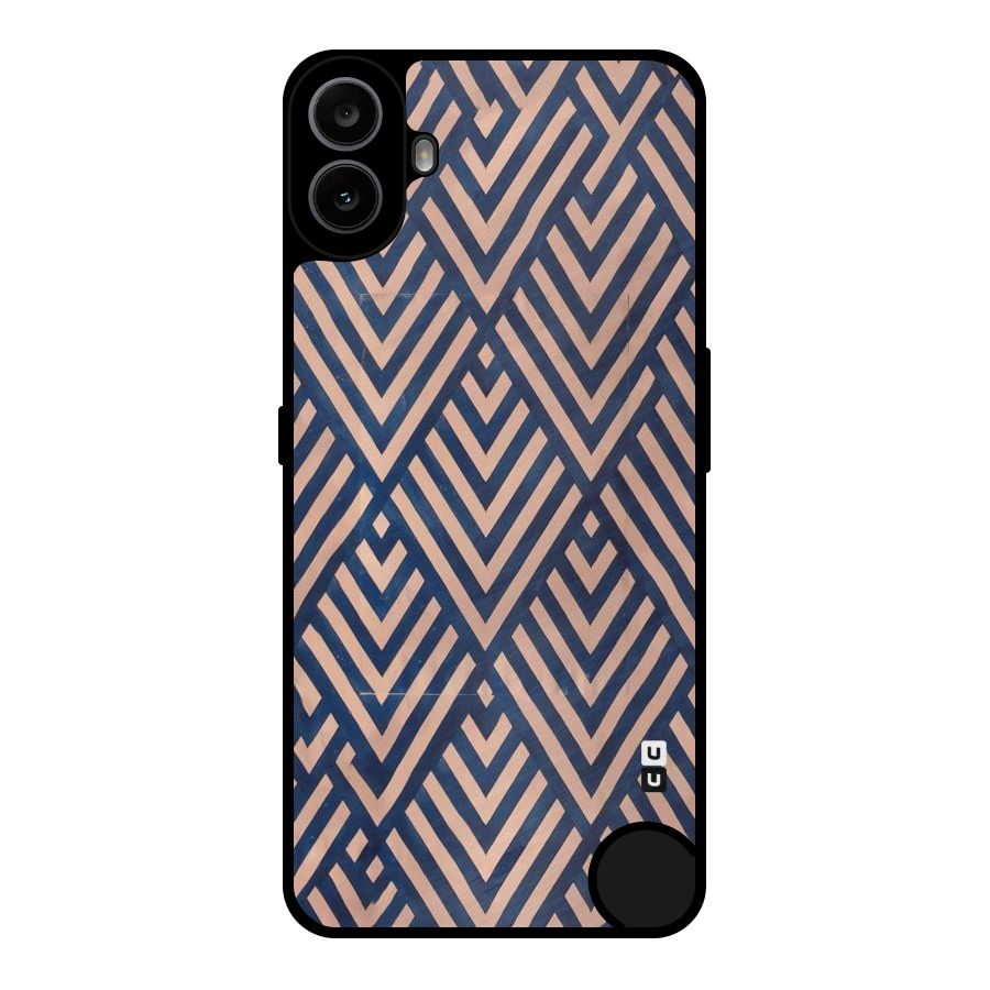 Diamond Blues Metal Back Case for Nothing CMF Phone 1