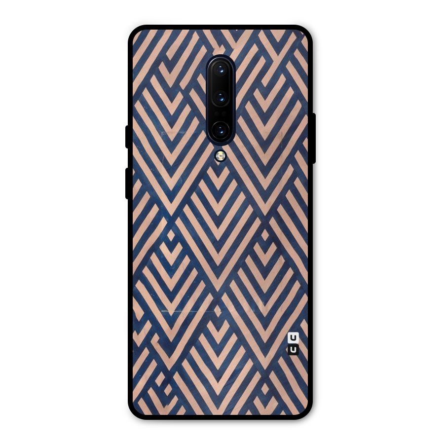 Diamond Blues Metal Back Case for OnePlus 7 Pro
