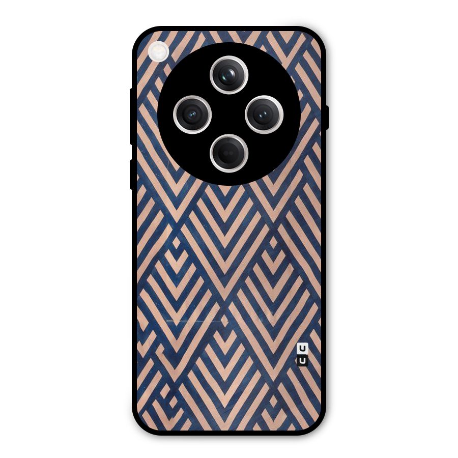 Diamond Blues Metal Back Case for Oppo Find X8