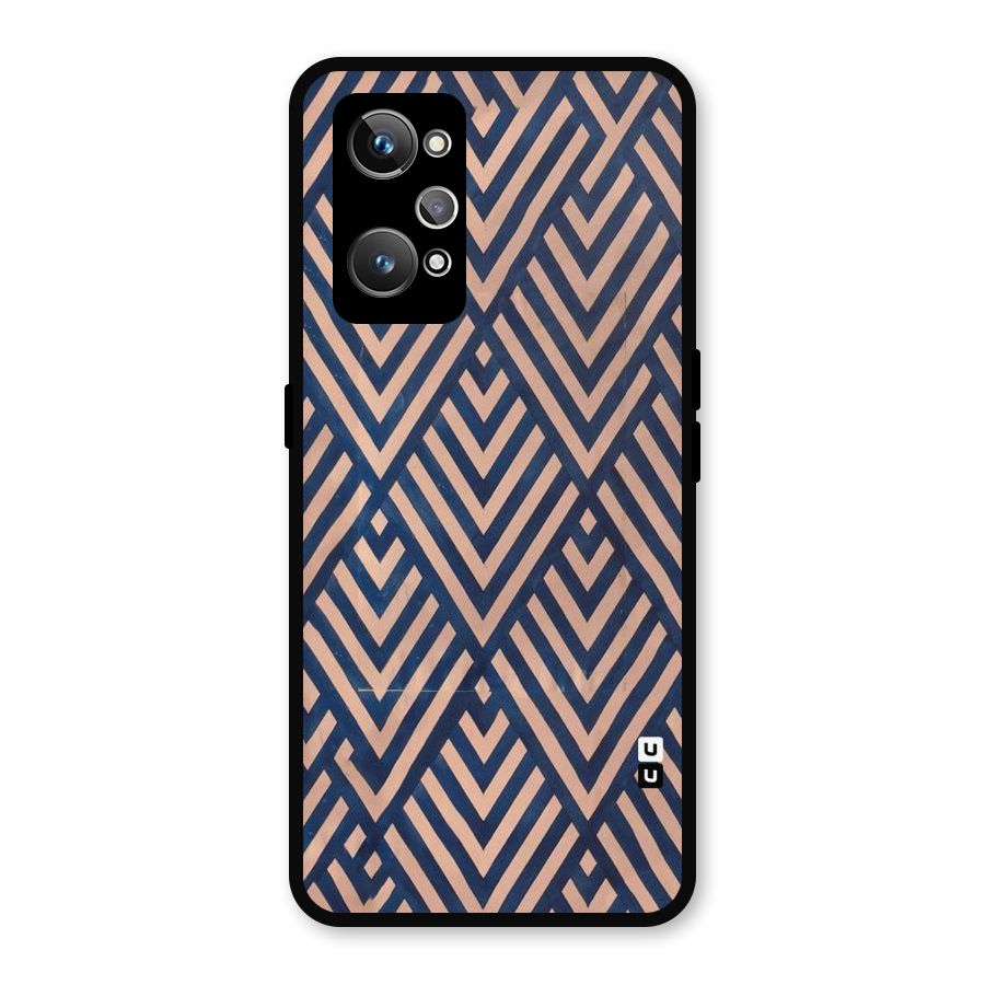 Diamond Blues Metal Back Case for Realme GT Neo 3T