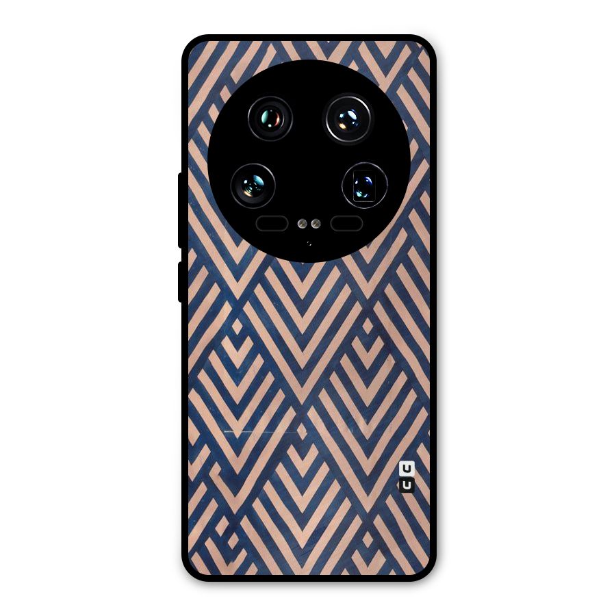 Diamond Blues Metal Back Case for Xiaomi 14 Ultra