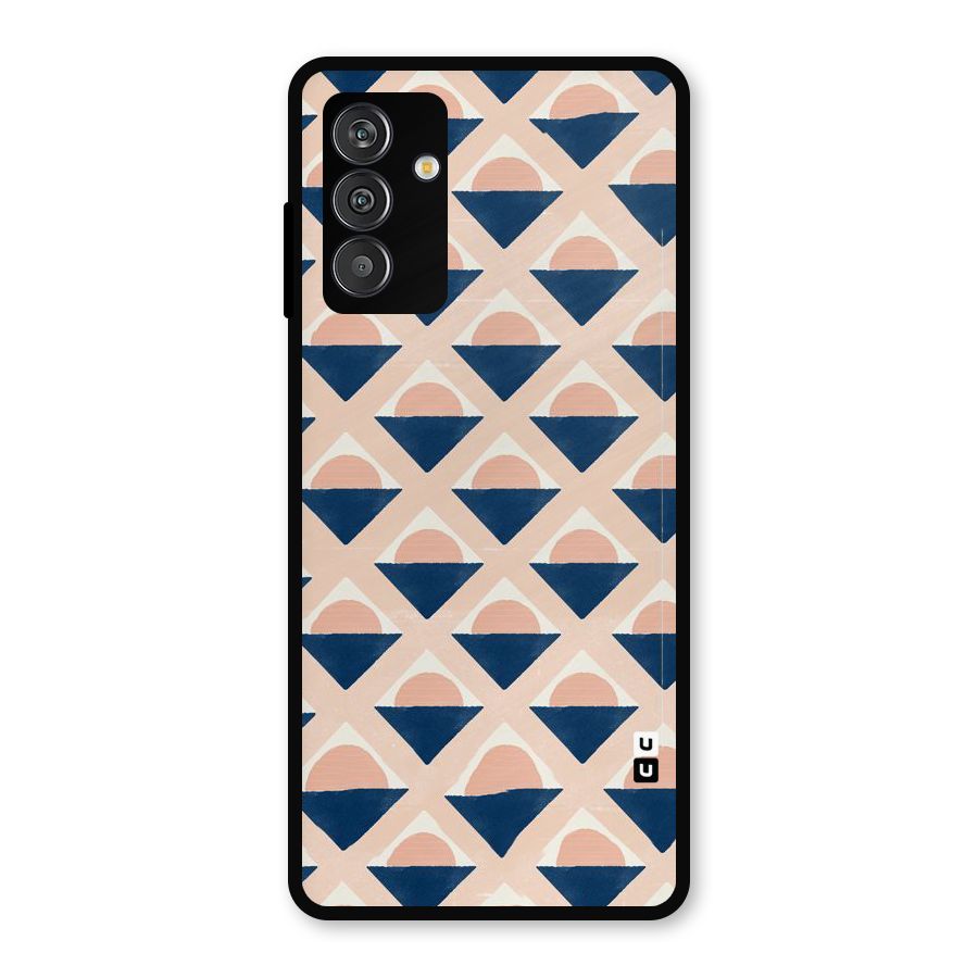 Diamond Circle Pattern Metal Back Case for Galaxy F13