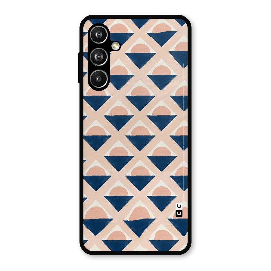 Diamond Circle Pattern Metal Back Case for Galaxy F54