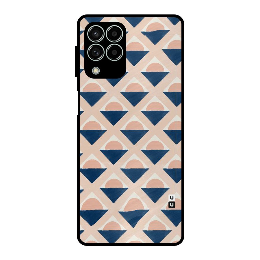 Diamond Circle Pattern Metal Back Case for Galaxy M33
