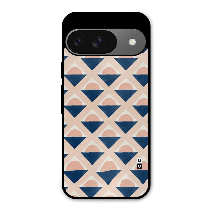 Diamond Circle Pattern Metal Back Case for Google Pixel 9