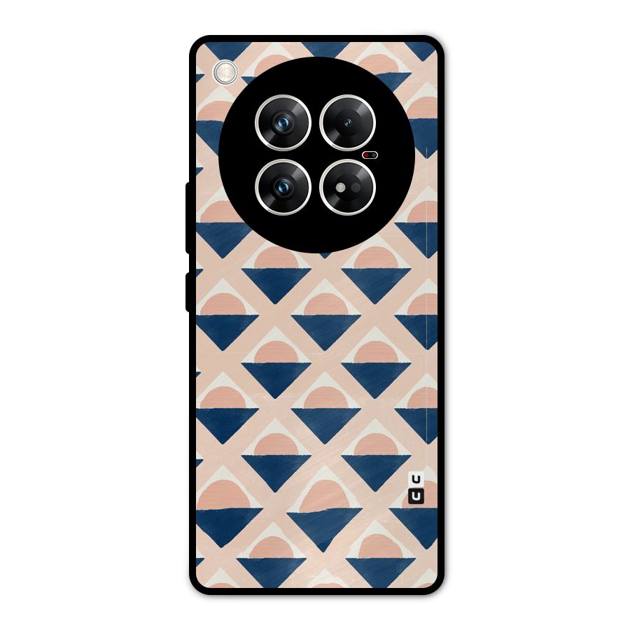 Diamond Circle Pattern Metal Back Case for Infinix Zero 40 5G