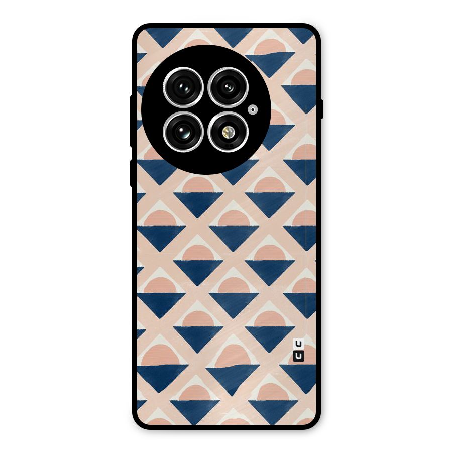 Diamond Circle Pattern Metal Back Case for OnePlus 13