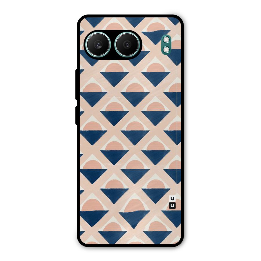 Diamond Circle Pattern Metal Back Case for OnePlus Nord 4