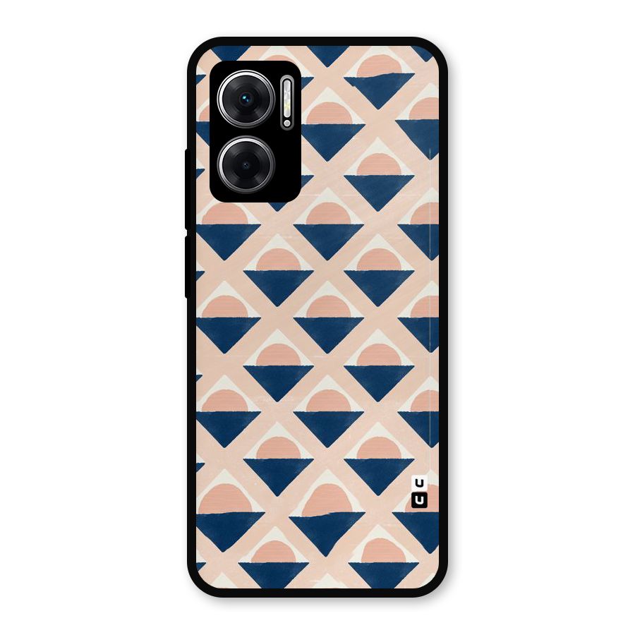 Diamond Circle Pattern Metal Back Case for Redmi 11 Prime 5G