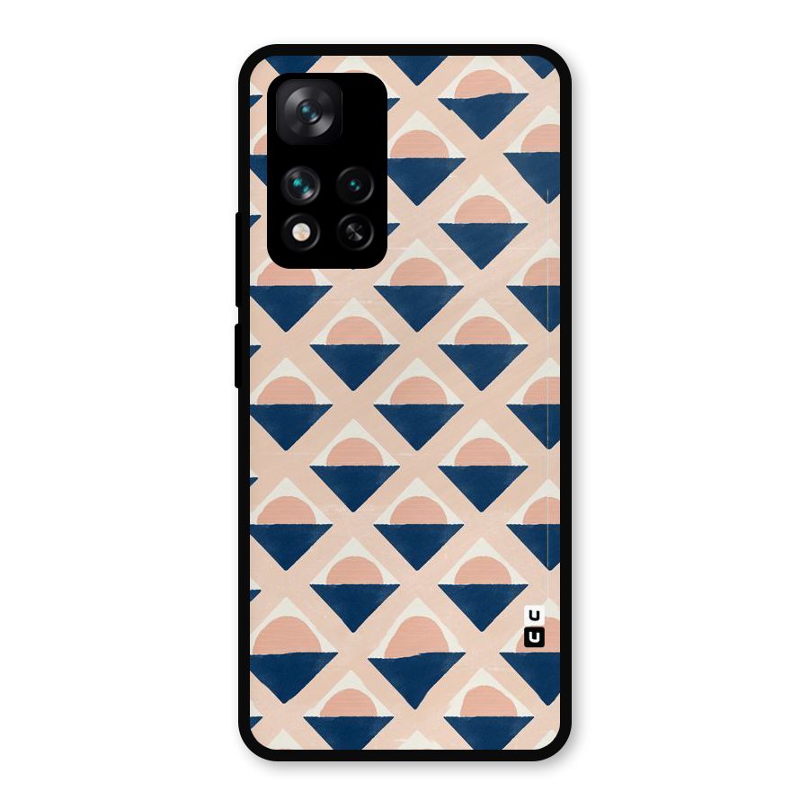 Diamond Circle Pattern Metal Back Case for Xiaomi 11i Hypercharge 5G