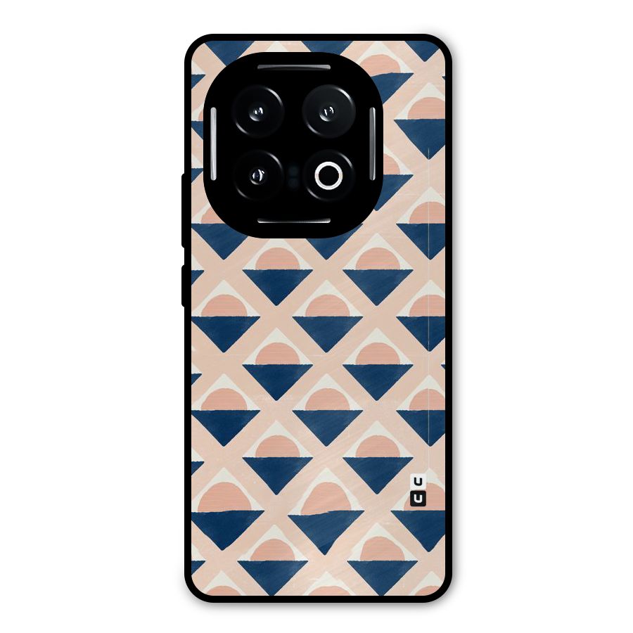 Diamond Circle Pattern Metal Back Case for iQOO 13