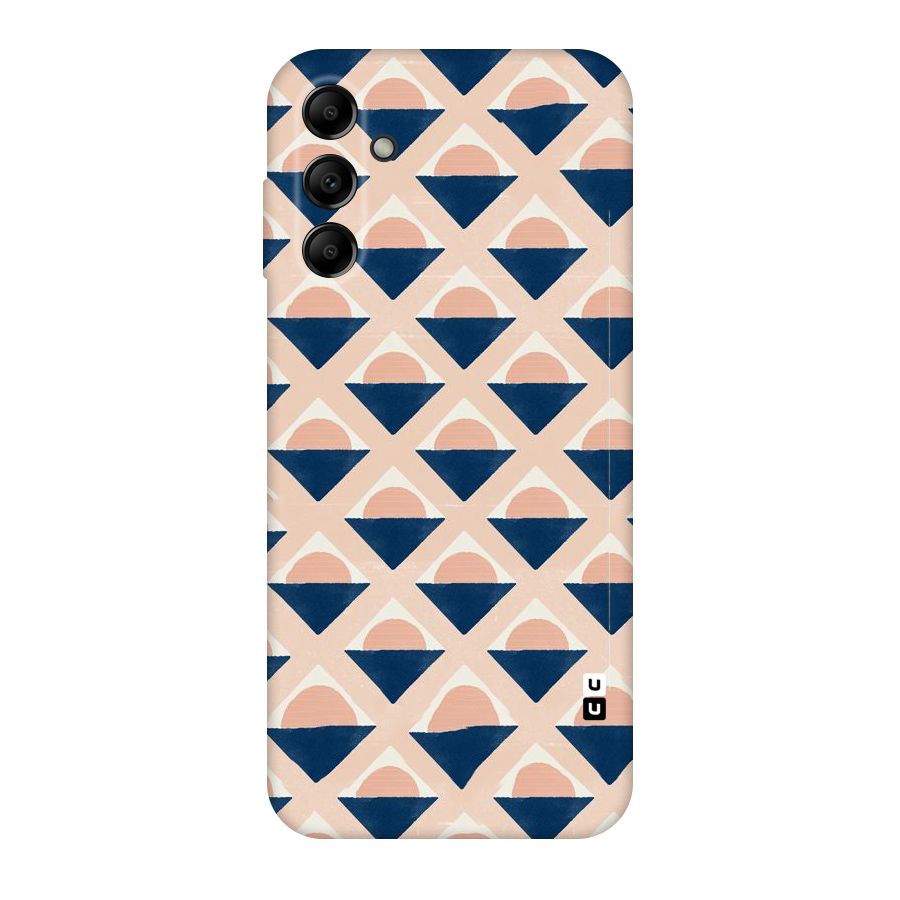 Diamond Circle Pattern Original Polycarbonate Back Case for Galaxy A14 5G