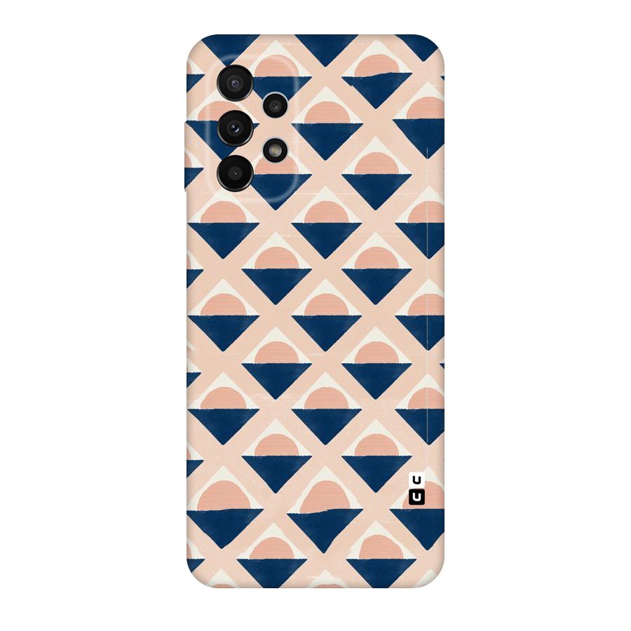 Diamond Circle Pattern Original Polycarbonate Back Case for Galaxy A23