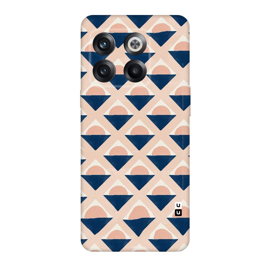 Diamond Circle Pattern Original Polycarbonate Back Case for OnePlus 10T