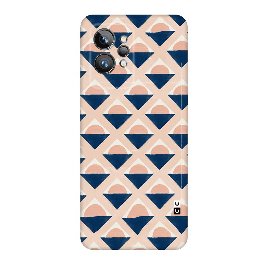 Diamond Circle Pattern Original Polycarbonate Back Case for Realme GT2 Pro