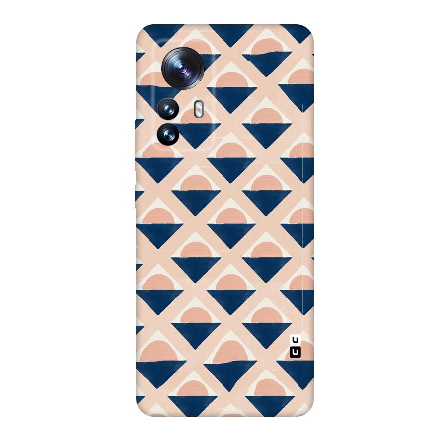 Diamond Circle Pattern Original Polycarbonate Back Case for Xiaomi 12 Pro