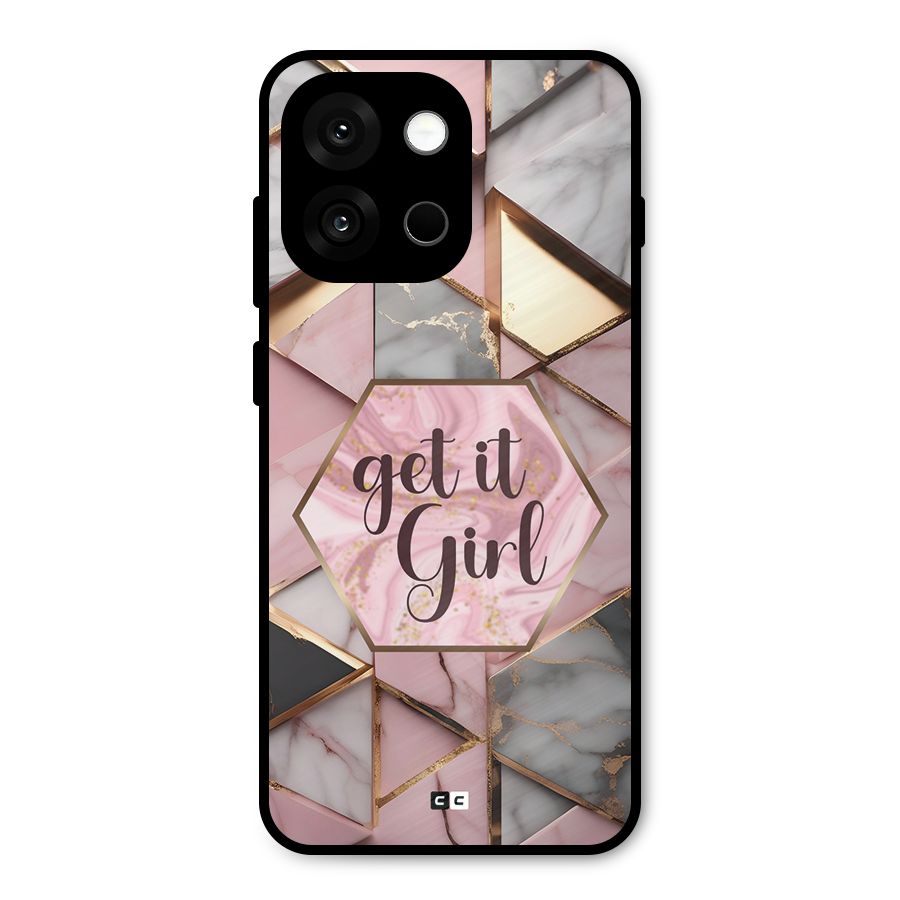 Diamond Girl Metal Back Case for OnePlus 13s