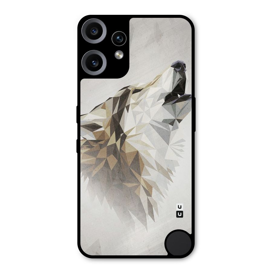 Diamond Wolf Metal Back Case for Nothing CMF Phone 2 Pro