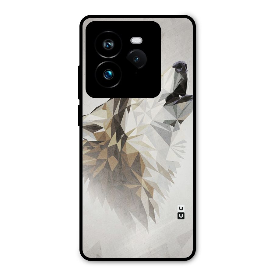 Diamond Wolf Metal Back Case for Realme GT 7 Pro