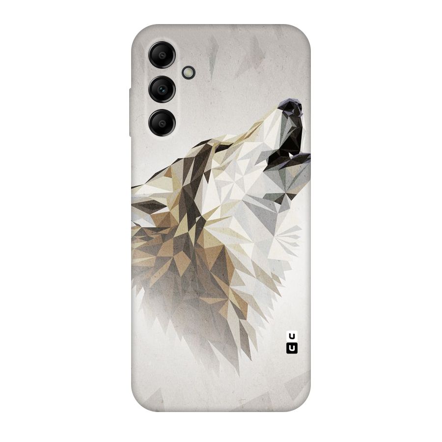 Diamond Wolf Original Polycarbonate Back Case for Galaxy A14 5G