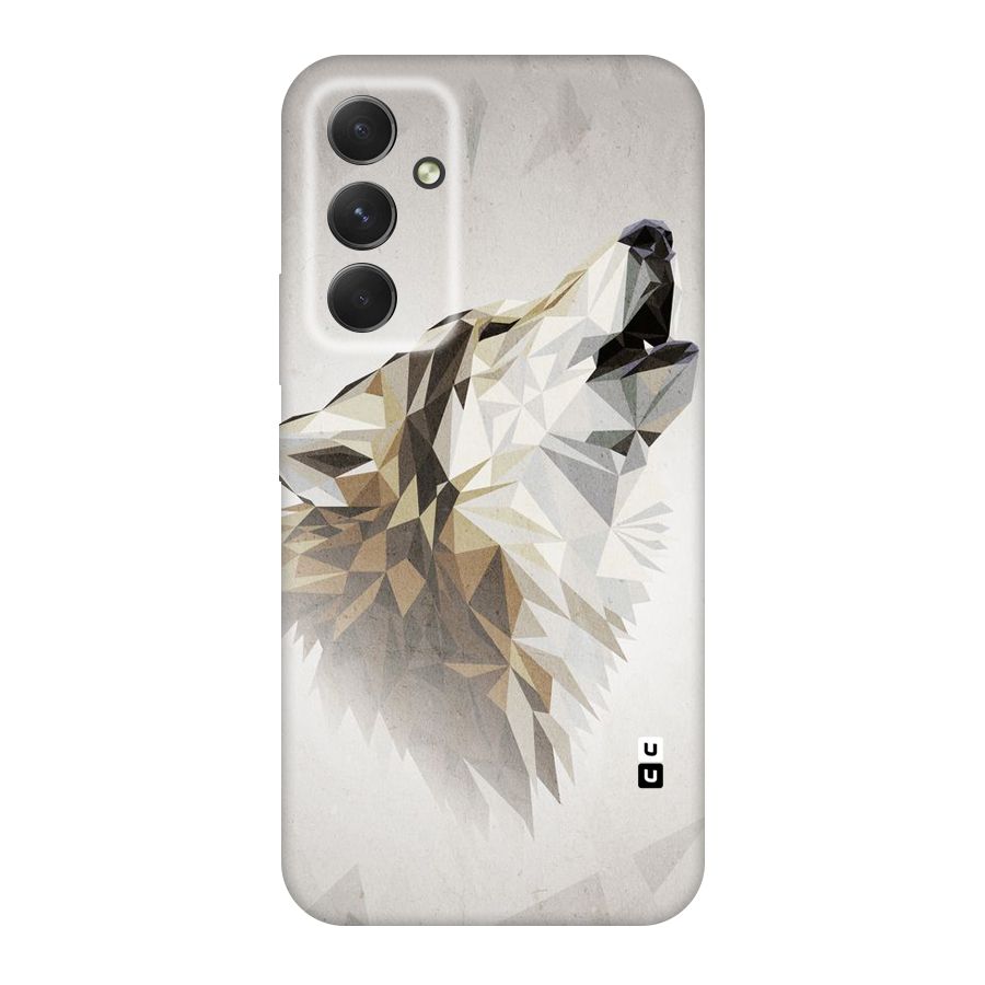 Diamond Wolf Original Polycarbonate Back Case for Galaxy A54