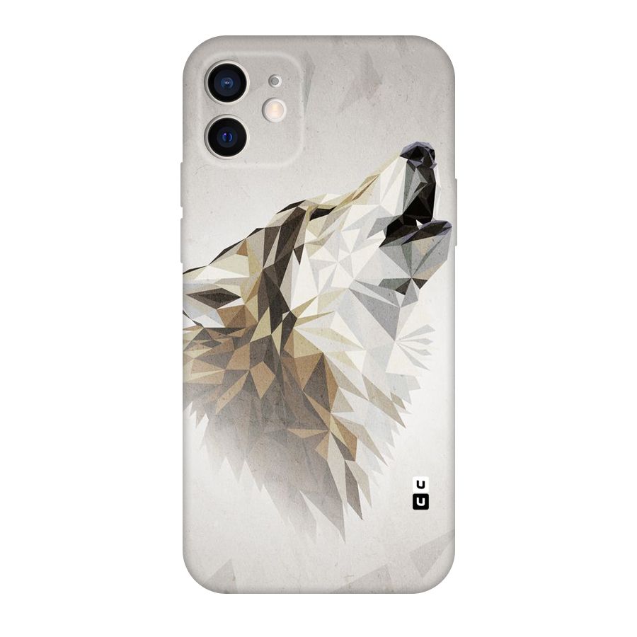 Diamond Wolf Original Polycarbonate Back Case for iPhone 12