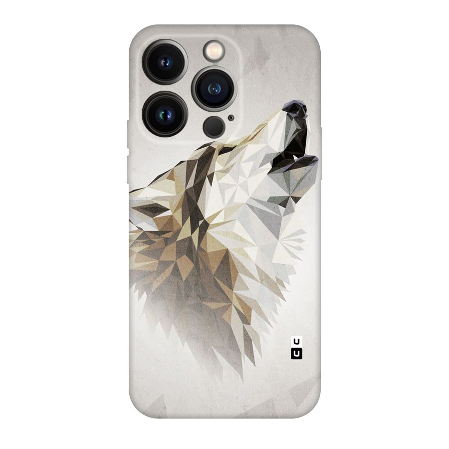 Diamond Wolf Original Polycarbonate Back Case for iPhone 14 Pro