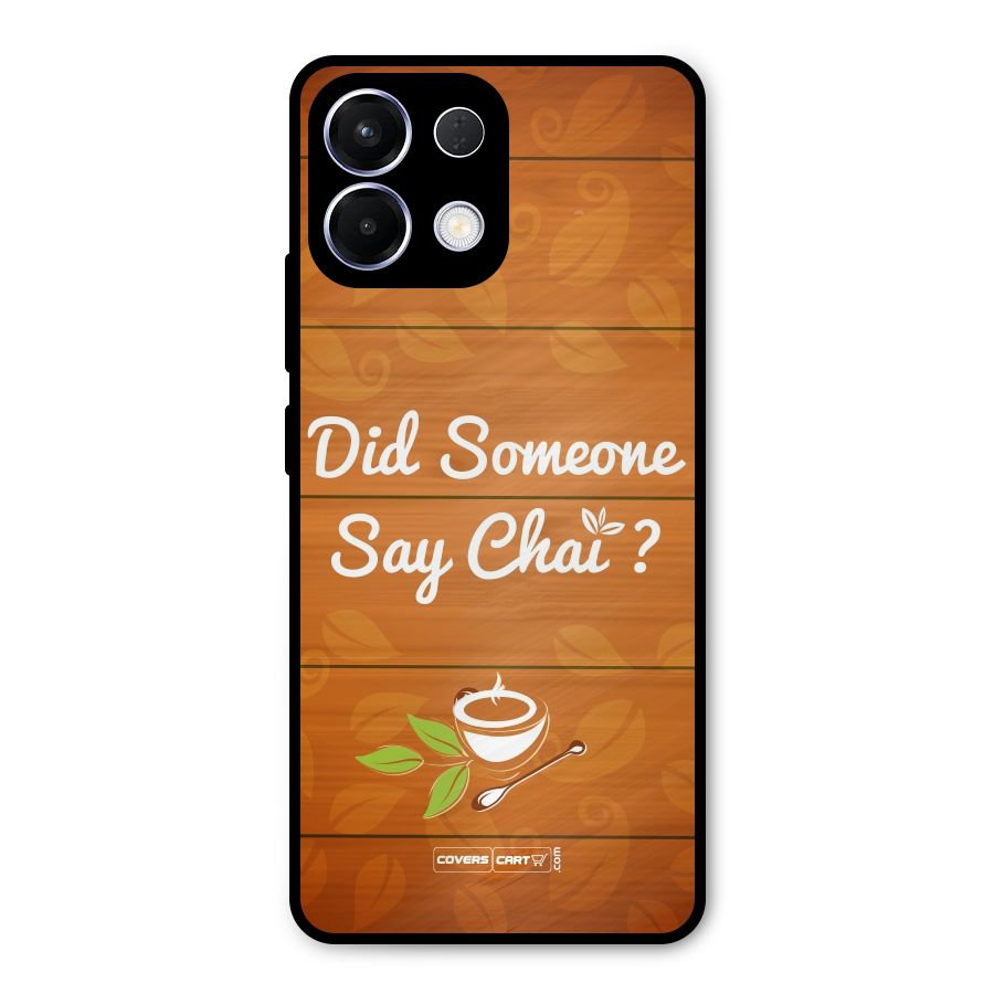 Did Someone Say Chai Metal Back Case for Oppo K13