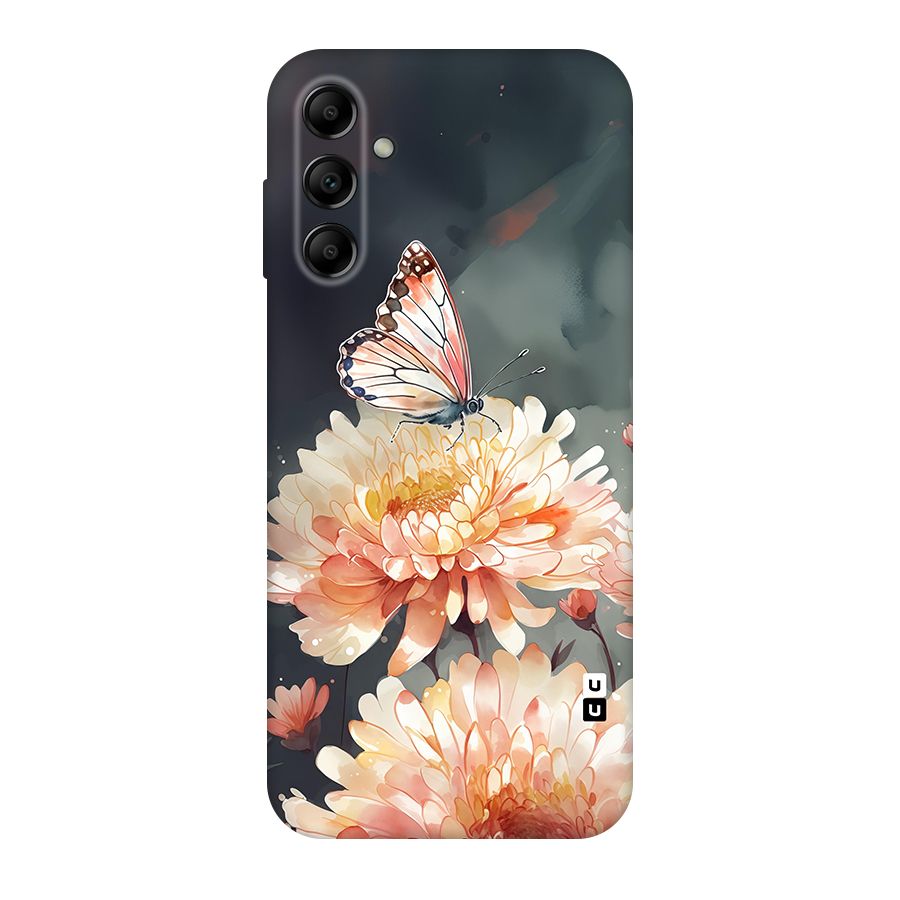 Digital Art Butterfly Flower Original Polycarbonate Back Case for Galaxy A14 5G