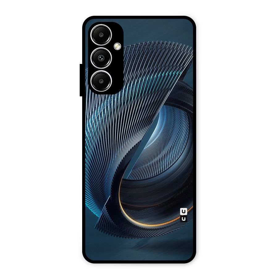 Digital Circle Pattern Metal Back Case for Galaxy A05s