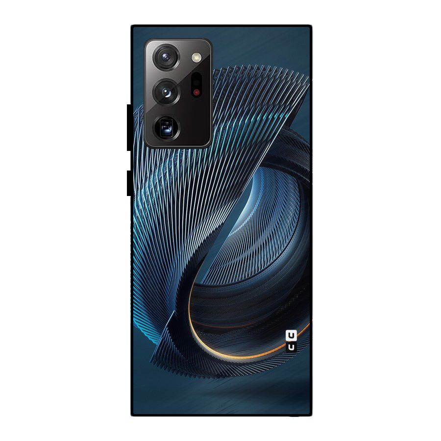 Digital Circle Pattern Metal Back Case for Galaxy Note 20 Ultra