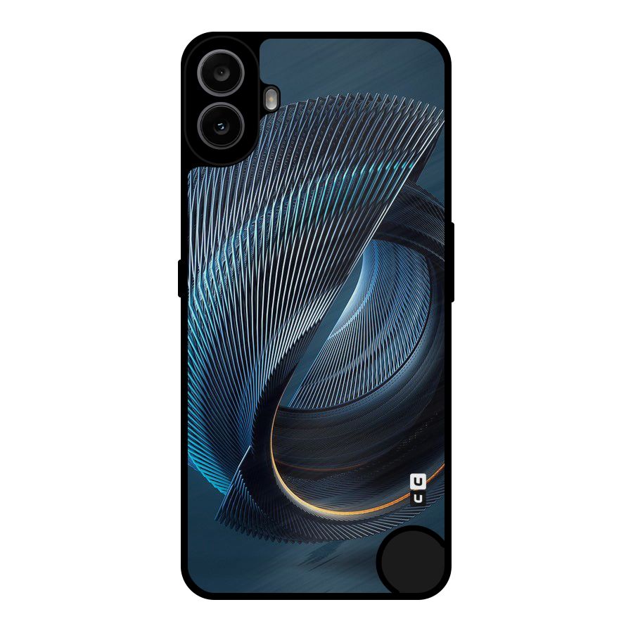 Digital Circle Pattern Metal Back Case for Nothing CMF Phone 1