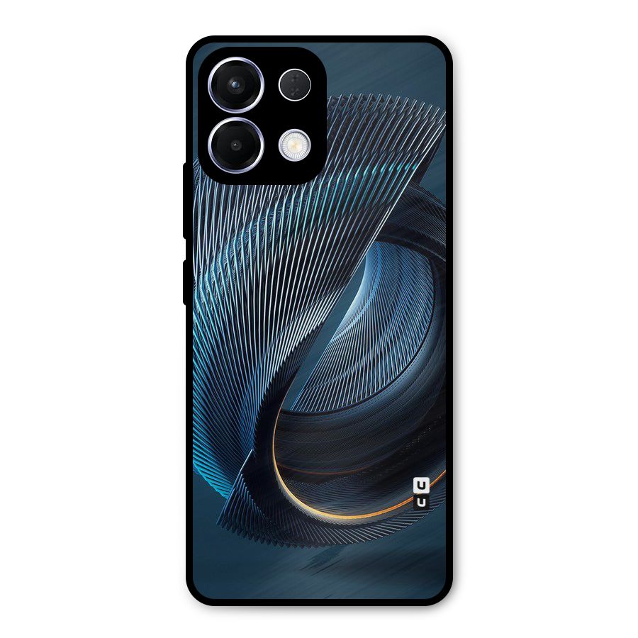 Digital Circle Pattern Metal Back Case for Oppo K13