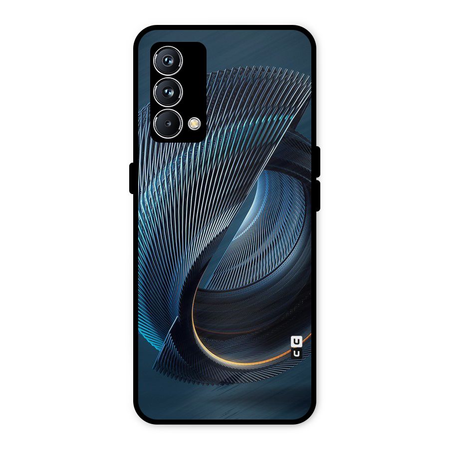 Digital Circle Pattern Metal Back Case for Realme GT Master Edition