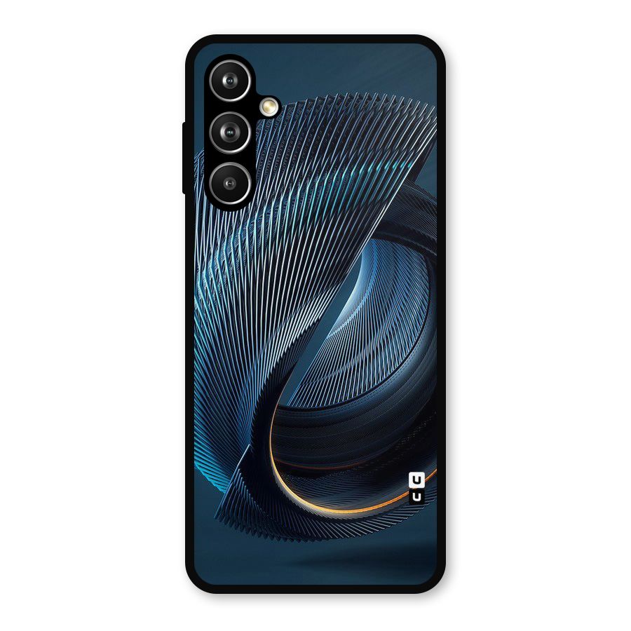 Digital Circle Pattern Metal Back Case for Samsung Galaxy M54