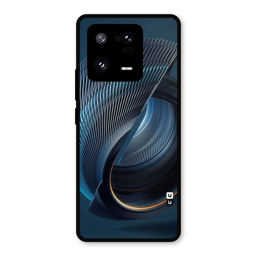 Digital Circle Pattern Metal Back Case for Xiaomi 13 Pro
