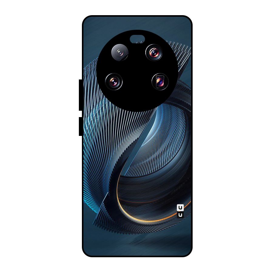 Digital Circle Pattern Metal Back Case for Xiaomi 13 Ultra