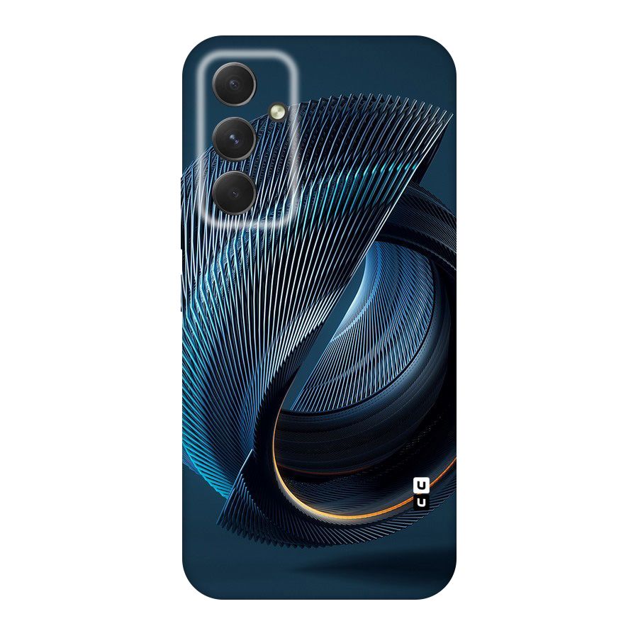 Digital Circle Pattern Original Polycarbonate Back Case for Galaxy A54
