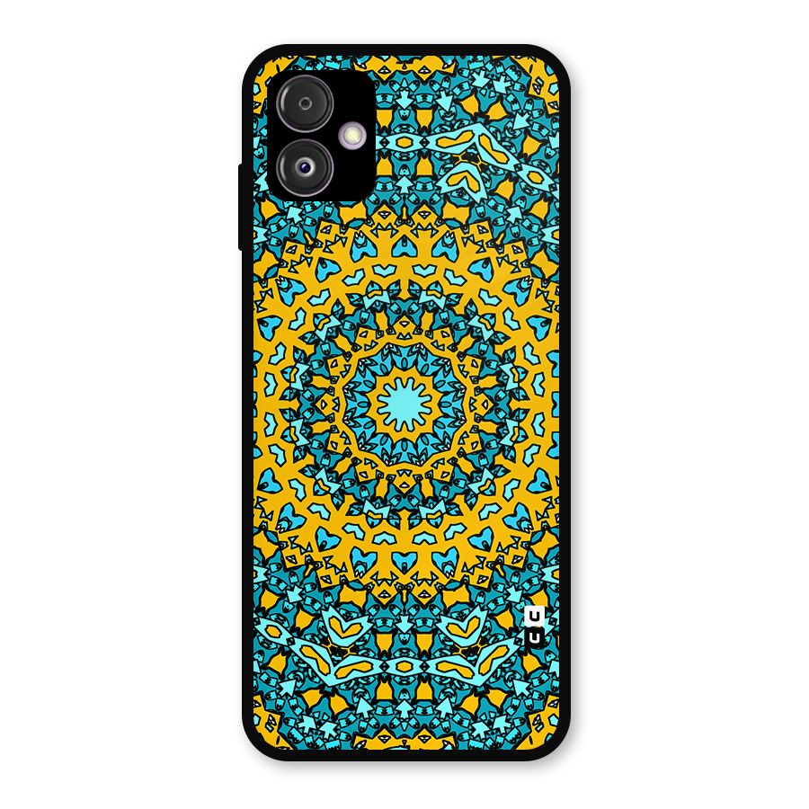 Digital Mandala Art Metal Back Case for Galaxy F14