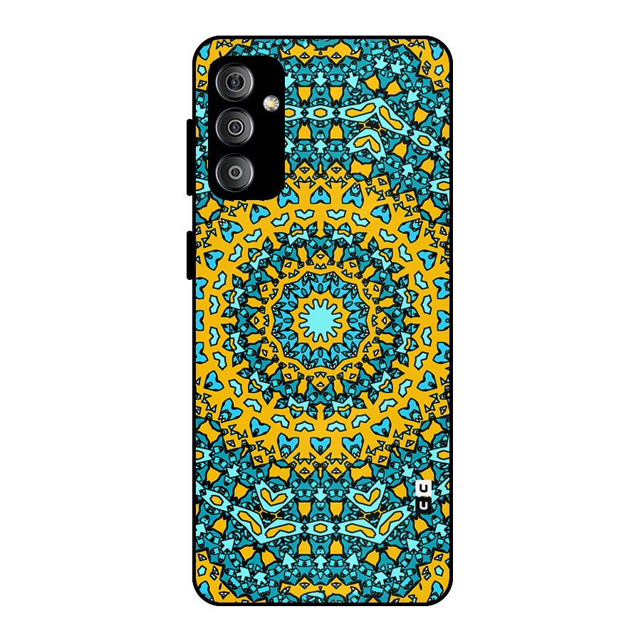 Digital Mandala Art Metal Back Case for Galaxy F23