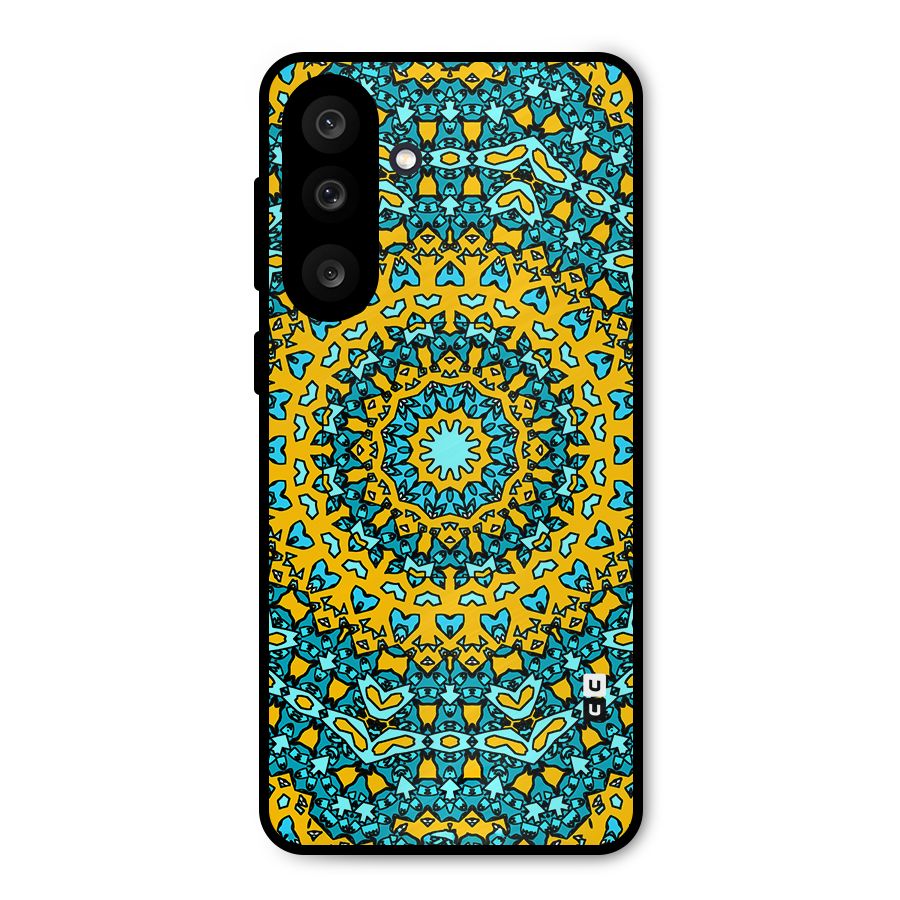 Digital Mandala Art Metal Back Case for Galaxy M56