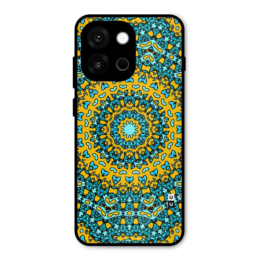 Digital Mandala Art Metal Back Case for OnePlus 13s