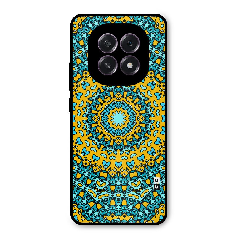 Digital Mandala Art Metal Back Case for Oppo F29