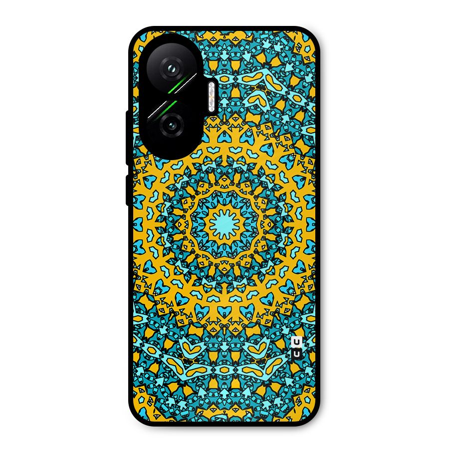 Digital Mandala Art Metal Back Case for Poco F7