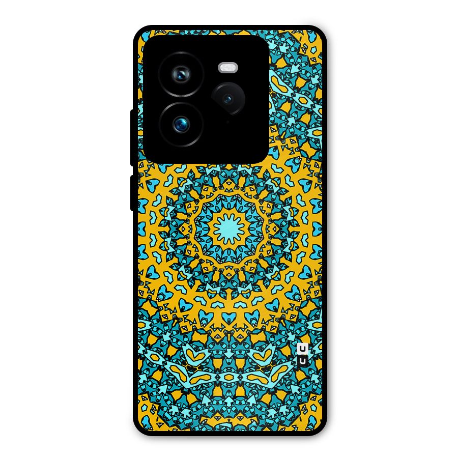 Digital Mandala Art Metal Back Case for Realme GT 7 Pro